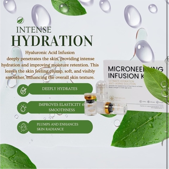 Micro Infusion Derma Kit with Peptide Hydrating Anti-Aging (2 Serums + 1 micro - Picture 5 of 15